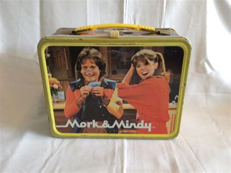 mork and mindy metal lunch box|RARE Vintage 1970's Mork and Mindy Metal Lunch .